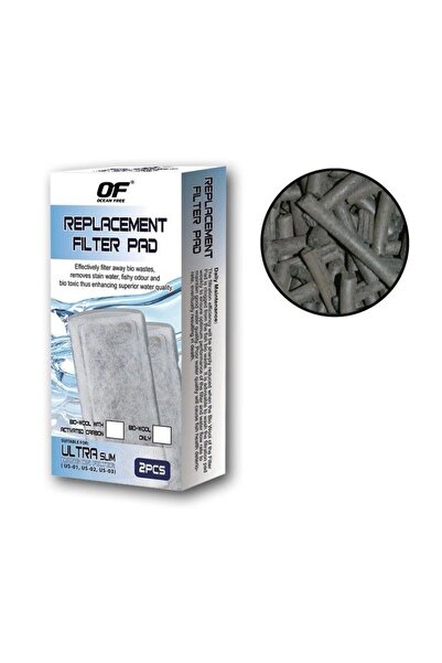 Ocean Free Material filtrant de inlocuire filtru acvariu Ultra Slim Hang On B...