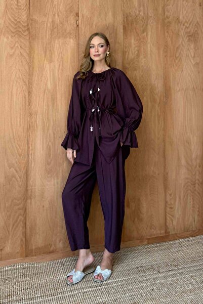 Melike Tatar İpi Pullu Takım 77-3122