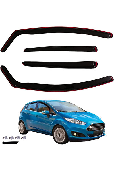 Flexzon Ανεμοθραύστες για FORD FIESTA MK6 5D 08-17 4 τεμάχια. FZVETRBR0010