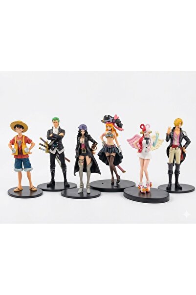 Genel Markalar Robin One Piece 6lı Anime Figür Set 779L