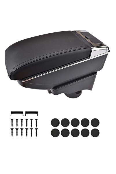 Flexzon Δερμάτινο Υποβραχιόνιο για VW Golf V 2003–2009 / VW Golf VI 2008–2013...