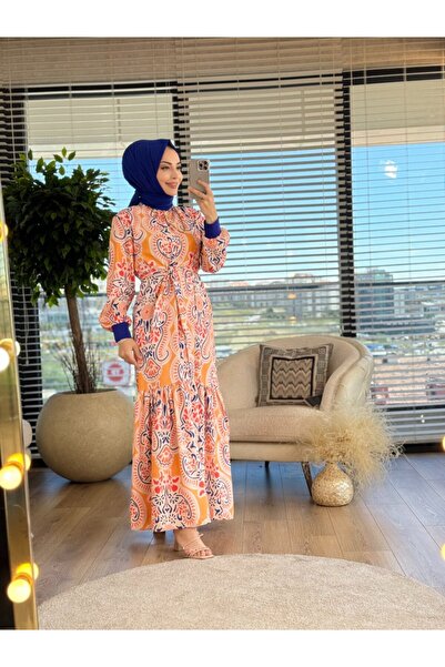 Merwishop Mrw1035 Portofino Dress Orange