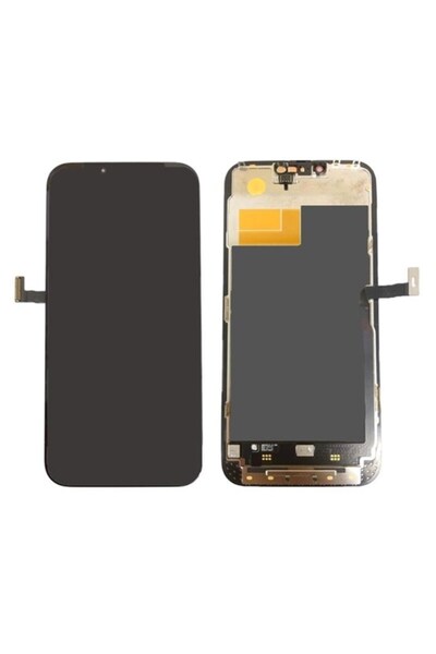 protechgsm Apple Uyumlu iPhone 13 Lcd Ekran Gx Kalite Siyah