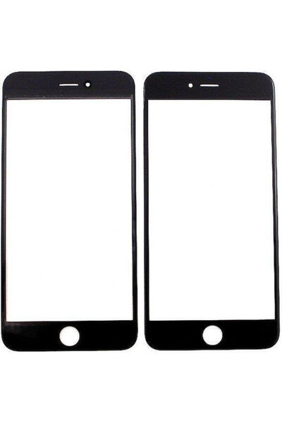OEM Αντικατάσταση Γυάλινου Φακού Οθόνης Apple iPhone 6 Plus, Μαύρο, Υψηλής Πο...