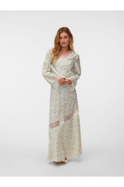 Vero Moda Rock VMSUNNI Mittlere Taille Langer Rock