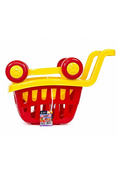 OEM Cărucior de cumpărături roșu-galben - 24 cm - plastic