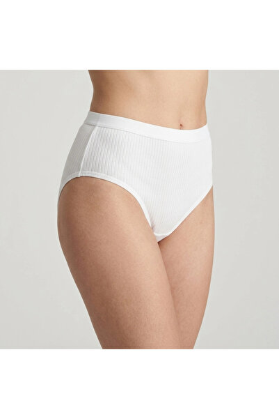 AYS Ribbed Women's Bikini White 6-Pack