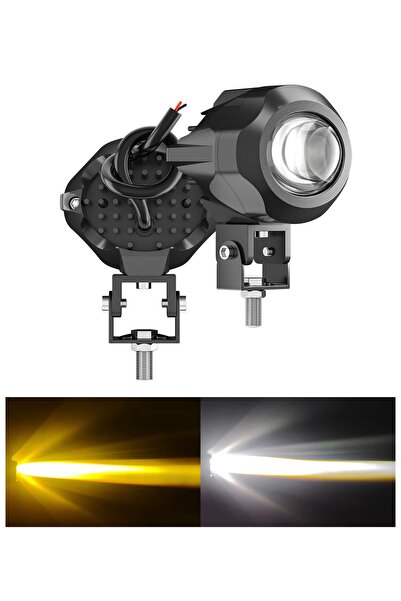 Flexzon Προβολέας LED Καθολικός 9V - 32V Χρώμα Πορτοκαλί για Μεσαία Σκάλα και...