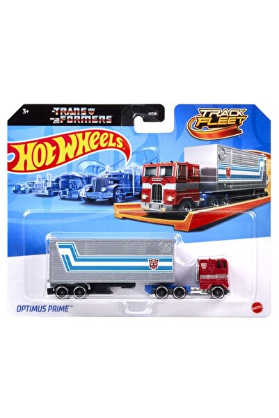mattel Hot Wheels Camion de pistă Transformers Optimus Prime Scară 1:64