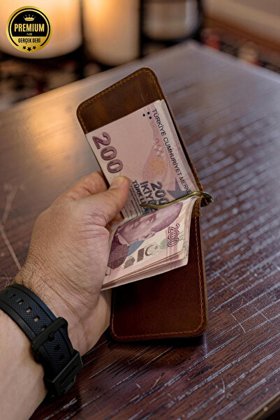 TeriArte Genuine Leather Wallet with Clasp, Real Leather Wallet, Leather Wall...