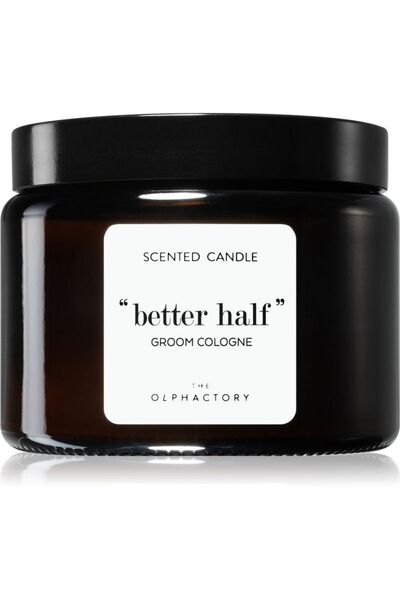 The Olphactory Better Half Basil Scented Candle, 360 g