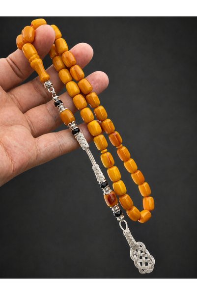 Tesbih Store Çektikçe Renk Alan Kanayan Baga Tesbih Trabzon Hand Knitted Kazaz Tassel