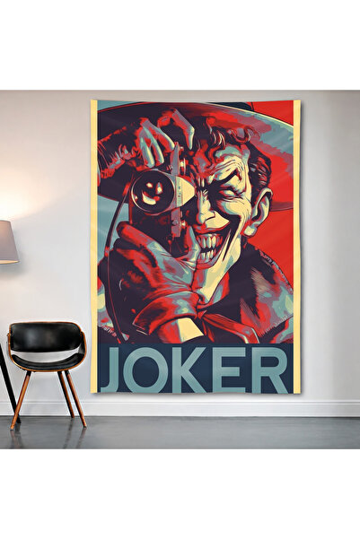 Geek Cultcha Joker Wall Covering Wall Carpet First Quality Satin Fabric Poster