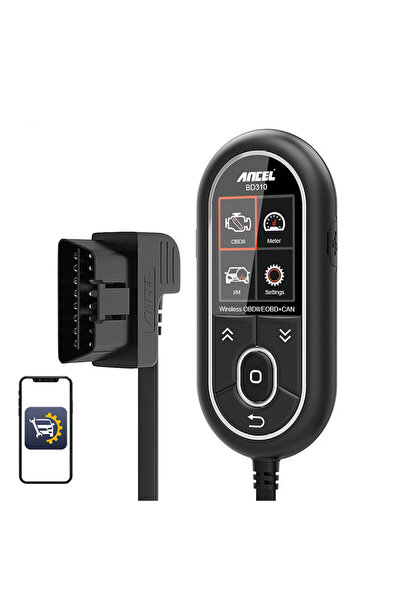 ANCEL Scanner Bluetooth OBD2 Bd310 pentru BMW Mercedes Audi cu diagnosticare ...