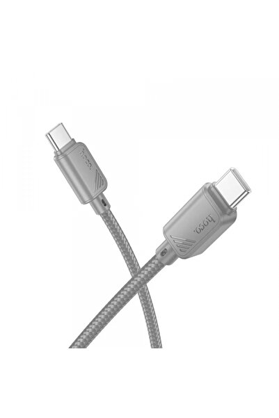 Hoco USB-C - USB-C X113 Data and Charging Cable, 60W, 1m, Gray