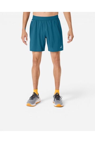 Asics ROAD 7IN SHORT Erkek Mavi Şort 2011D248-302