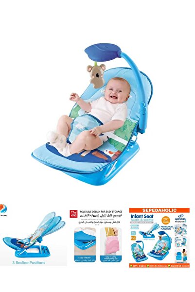 DAY BY DAY Baby Chair with Three Different Positions, Three Safety Points for...
