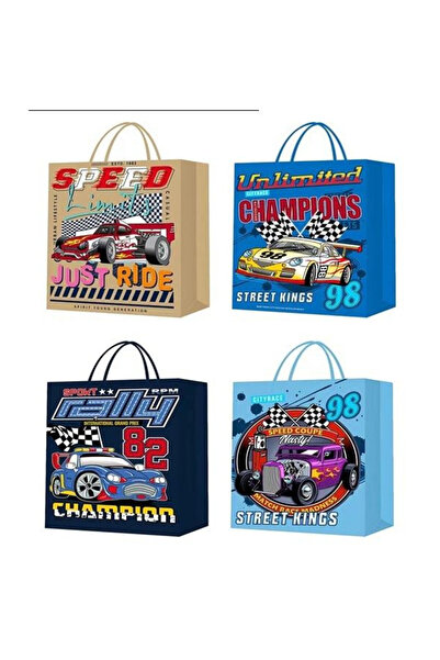 OEM Punga cadou W&K Vehicule, M, 26x32x12 cm, mix modele, multicolor