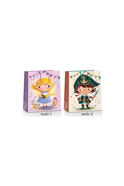OEM Punga cadou/sac cadou Pan Dragon Kids 45x33x10 cm, din hartie, cu etichet...