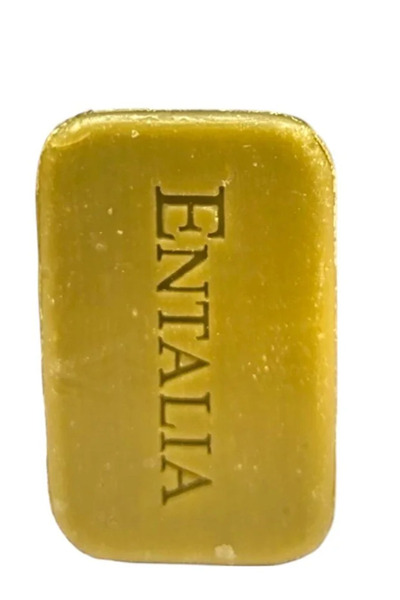 ENTALIA Thai Coffee Soap for Body and Face, Coffee Extract Soap for Soft and Glowing Skin, 100g