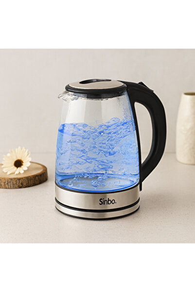 magicool Glass Water Heater 1.8L 360 °   Rotating Base 1850-2200W