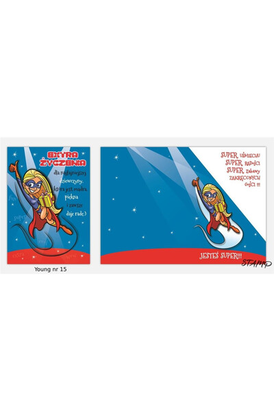 STAMP Karnet Young B6, cu plic inclus, format 125×179 mm, multicolor, 1 buc.