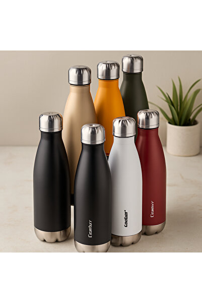 magicool 500 ml Colorful Stainless Steel Thermos Bottle - Non-Slip Base