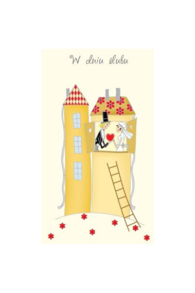 OEM Felicitare nunta eMKa Kartki multicolor 11.3x23.4cm cu plic
