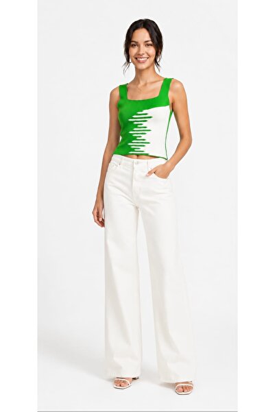 onno style women Square Collar Sleeveless Strappy Women's Bluz