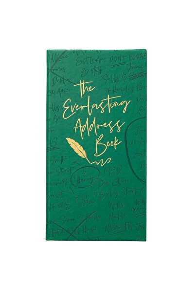 İF Agenda piele The Everlasting, alfabetic, multicolor, 0x13x22cm