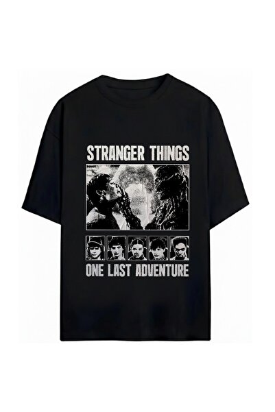 SVART WEAR Μπλουζάκι Stranger Things Series με στάμπα, Unisex, Oversize, 100%...