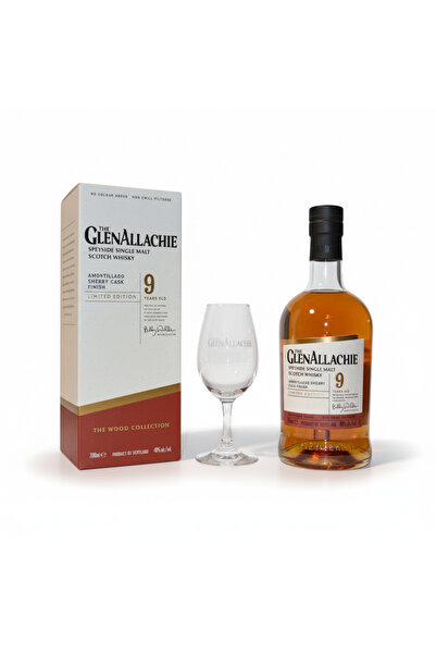 Glenallachie Amontillado Sherry Cask Finish Single Malt Scotch Whisky 9 ani, ...