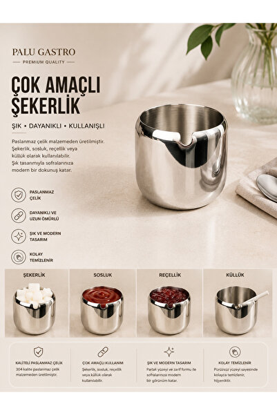 PALU GASTRO Çok Amaçlı Şekerlik – Şık, Dayanıklı ve Fonksiyonel