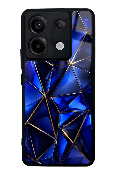Spoyi Xiaomi Redmi Note 13 Pro 5g Glossy Phone Case with Sapphire Crystal Edg...