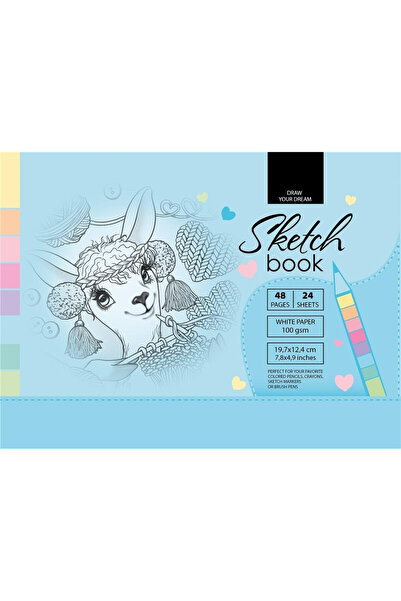 Fresh Bloc desen 197x124mm 48 file multicolor