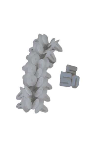 Asam Set dibluri fixare bandou usa laterala Dacia Logan 2004-2012, 14 bucati