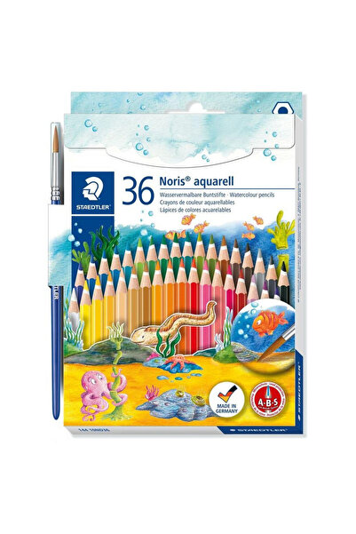 Staedtler Creioane colorate Noris Aquarell 36 culori / set ST-144-10ND36