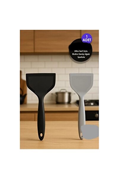 Empressco Ultra Hard Tip Extra Wide Mouth Silicone Spatula for Fish and Pastries