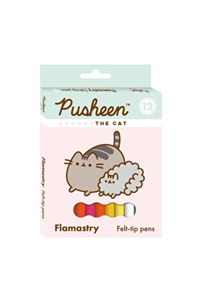 OEM Set carioci Pusheen, Majewski, 12 culori