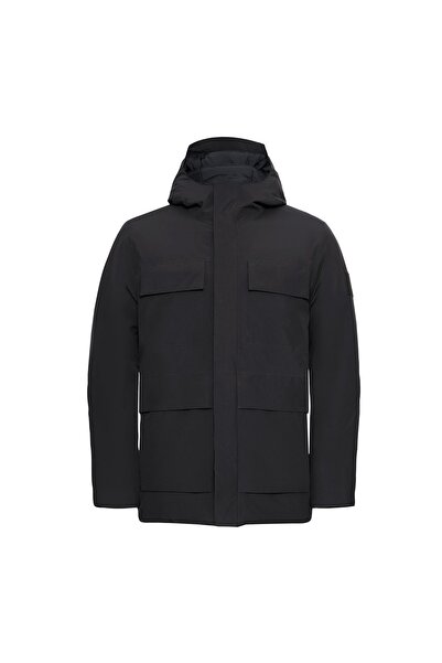 Jack Wolfskin Geacă de iarnă pentru bărbați A65047 Negru