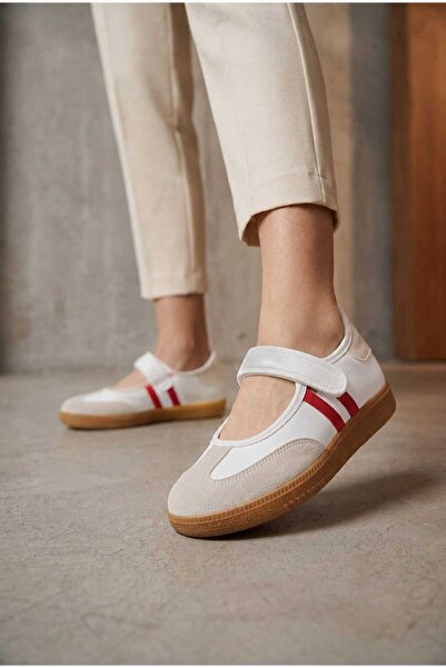 HİGHRUN Women's Velcro Strap Casual Sneaker Shoes