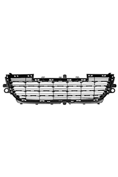 RapidAuto Grila bara fata Peugeot 2008, 03.2013-, parte montare centrala, 57L...