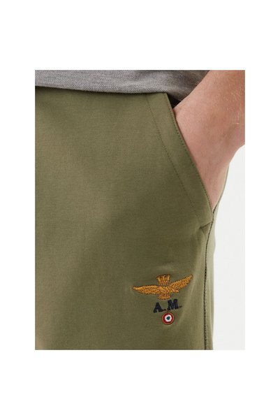 Aeronautica Militare Șorturi sport bărbați 261BF0032UF00674 Verde