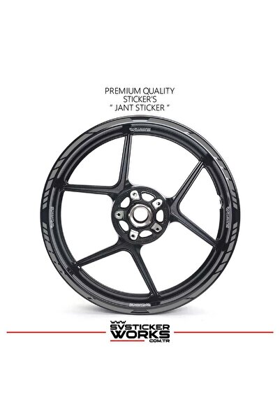 ARONA 17 inch wheel sticker set compatible with all motorcycles
