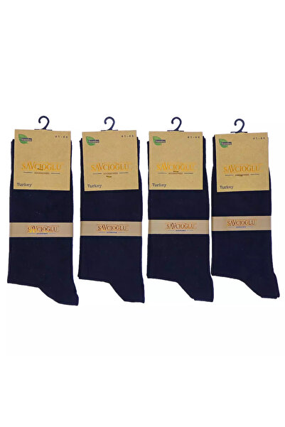 ALFA AKSESUAR 03 Savcıoğlu Bamboo Men's Socks 12 Pieces Gray, Smoked, Black C...
