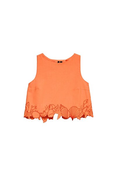 Vero Moda Top de damă 10350996 Portocaliu