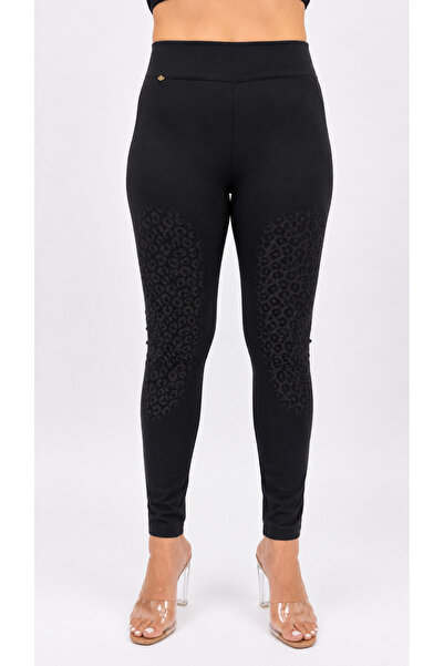 ZANESSİ FASHION Plus Size Knitted Lycra Women's Trousers
