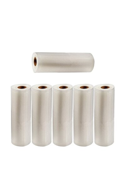 YBOSHOP Set 6 role pungi pentru vidare universale, lavabile, 500 x 25 cm, tra...