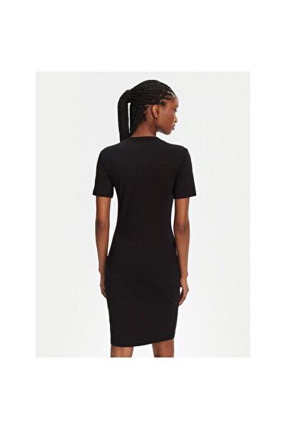 VERSACE JEANS COUTURE Rochie de zi cu zi pentru femei 78HAOC06 CJ02C Negru