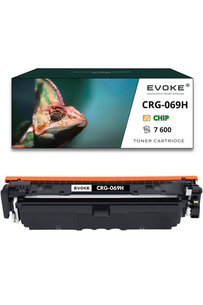 EVOKE Toner pentru Canon CRG-069 negru XL + CHIP MF752Cdw MF754Cdw LBP673Cdw ...